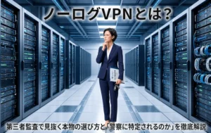 ノーログVPNとは？第三者監査で見抜く本物の選び方と「警察に特定されるのか」を徹底解説