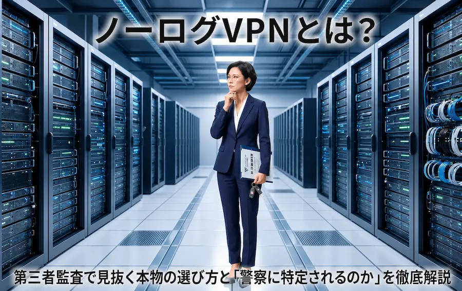 ノーログVPNとは？第三者監査で見抜く本物の選び方と「警察に特定されるのか」を徹底解説